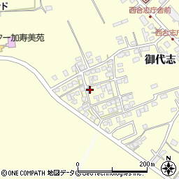 熊本県合志市御代志1873-18周辺の地図