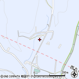 長崎県諫早市下大渡野町1650周辺の地図