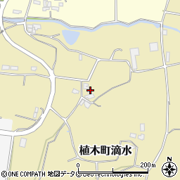 熊本県熊本市北区植木町滴水1434周辺の地図