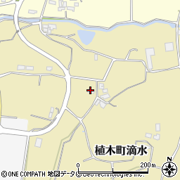 熊本県熊本市北区植木町滴水1600周辺の地図
