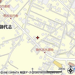 熊本県合志市御代志1665-253周辺の地図