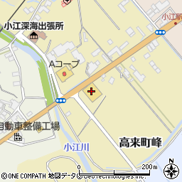 ホームセンターユートク高来店周辺の地図