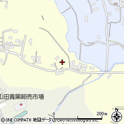 熊本県熊本市北区小糸山町周辺の地図