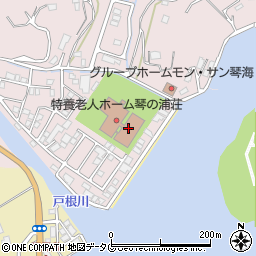 琴の浦荘周辺の地図