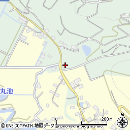 熊本県玉名市天水町野部田387周辺の地図