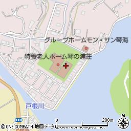 居宅介護支援事業所 琴の浦荘周辺の地図