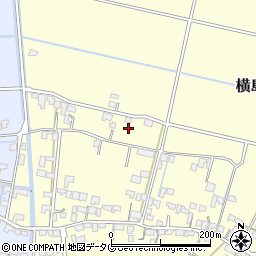 熊本県玉名市横島町大園157周辺の地図