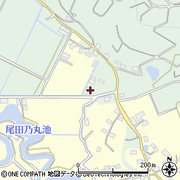 熊本県玉名市天水町野部田482周辺の地図