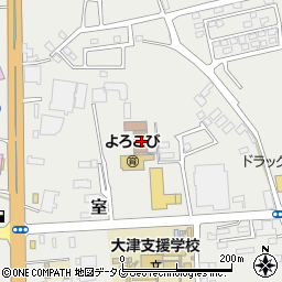 熊本県菊池郡大津町室1707周辺の地図
