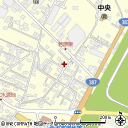 熊本県合志市御代志1665-134周辺の地図