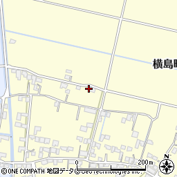 熊本県玉名市横島町大園236周辺の地図