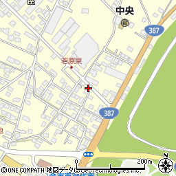 熊本県合志市御代志1610-7周辺の地図