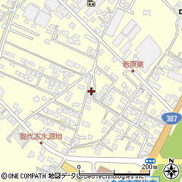 熊本県合志市御代志1665-84周辺の地図