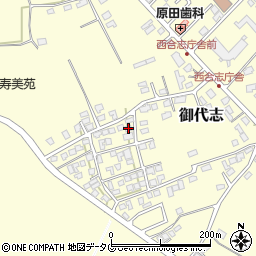 熊本県合志市御代志1873-5周辺の地図