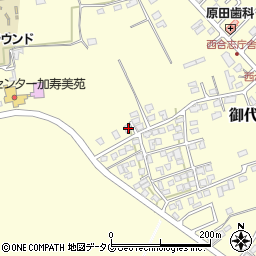 熊本県合志市御代志2005-2周辺の地図