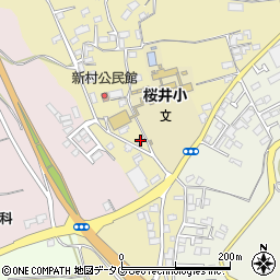 熊本県熊本市北区植木町滴水2182-4周辺の地図
