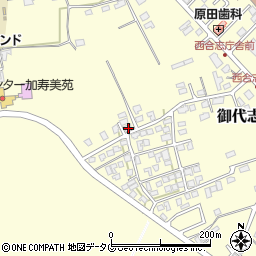 熊本県合志市御代志2007-12周辺の地図
