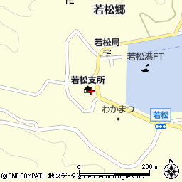 十八親和銀行新上五島町役場若松支所 ＡＴＭ周辺の地図