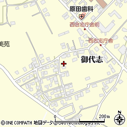 熊本県合志市御代志1873-48周辺の地図