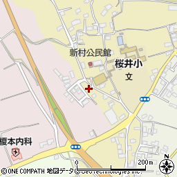 熊本県熊本市北区植木町滴水2179周辺の地図