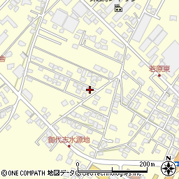 熊本県合志市御代志1665-126周辺の地図