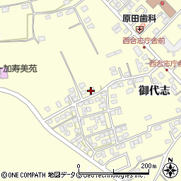 熊本県合志市御代志2009周辺の地図