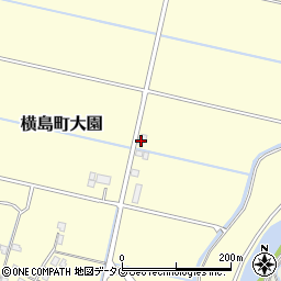 熊本県玉名市横島町大園479周辺の地図