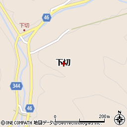 高知県幡多郡三原村下切周辺の地図