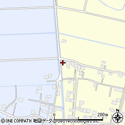熊本県玉名市横島町大園153周辺の地図