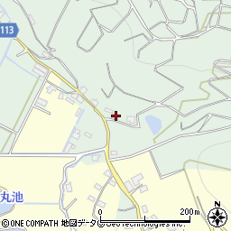 熊本県玉名市天水町野部田381-1周辺の地図