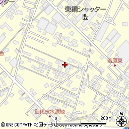 熊本県合志市御代志1665-255周辺の地図