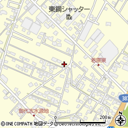 熊本県合志市御代志1665-89周辺の地図