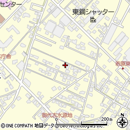 熊本県合志市御代志1665-239周辺の地図