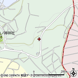 熊本県玉名市天水町野部田1171-34周辺の地図