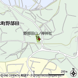 熊本県玉名市天水町野部田1164-2周辺の地図