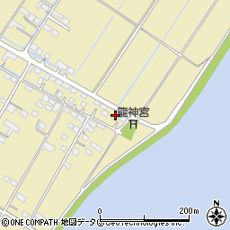 熊本県玉名市滑石4352周辺の地図