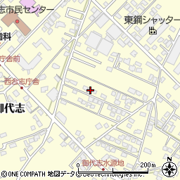 熊本県合志市御代志1665-137周辺の地図