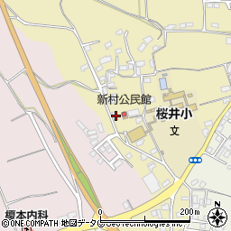 熊本県熊本市北区植木町滴水2195周辺の地図