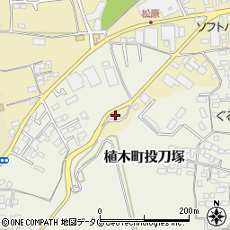 熊本県熊本市北区植木町滴水133周辺の地図