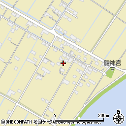 熊本県玉名市滑石3419周辺の地図