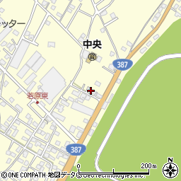 熊本県合志市御代志1617-10周辺の地図