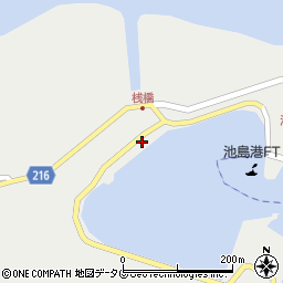 長崎市役所　北総合事務所外海地域センター池島事務所周辺の地図