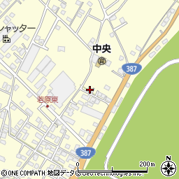 熊本県合志市御代志1617-5周辺の地図