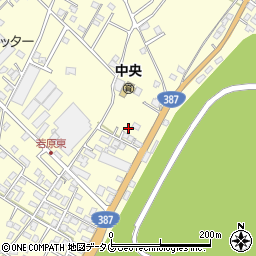 熊本県合志市御代志1617-15周辺の地図