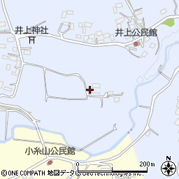 熊本県熊本市北区改寄町239周辺の地図