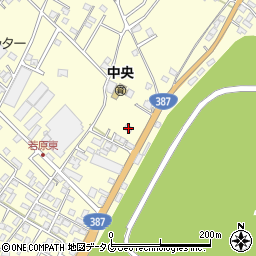 熊本県合志市御代志1620-6周辺の地図