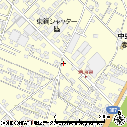 熊本県合志市御代志1665-353周辺の地図