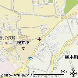 熊本県熊本市北区植木町滴水2248周辺の地図