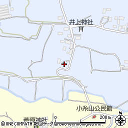 熊本県熊本市北区改寄町362-2周辺の地図