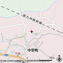 長崎県大村市中里町215周辺の地図